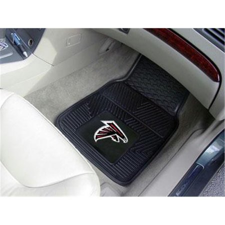 LOGOLOVERS Nfl - Atlanta Falcons Heavy Duty 2-Piece Vinyl Car Mats LO1720796